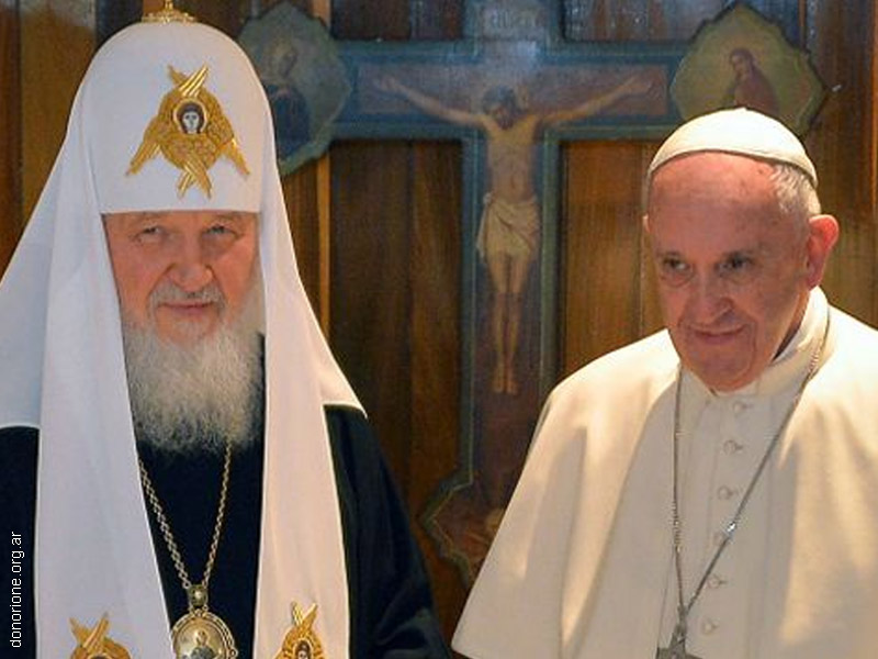 El Papa escribe al patriarca Kirill